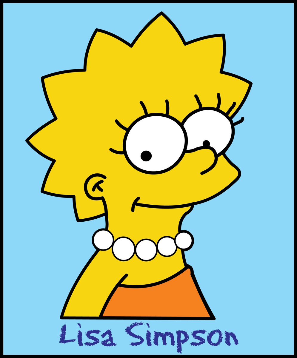 simpsons lisa vector logo - Free Logo Download | Seekpik