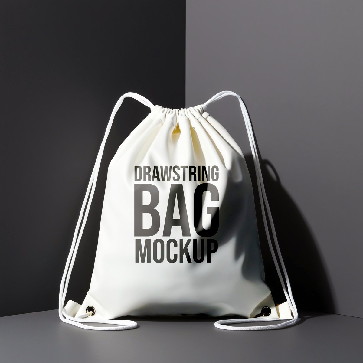 professional drawstring bag mockups marketing - Free Graphics - Design Download | Seekpik