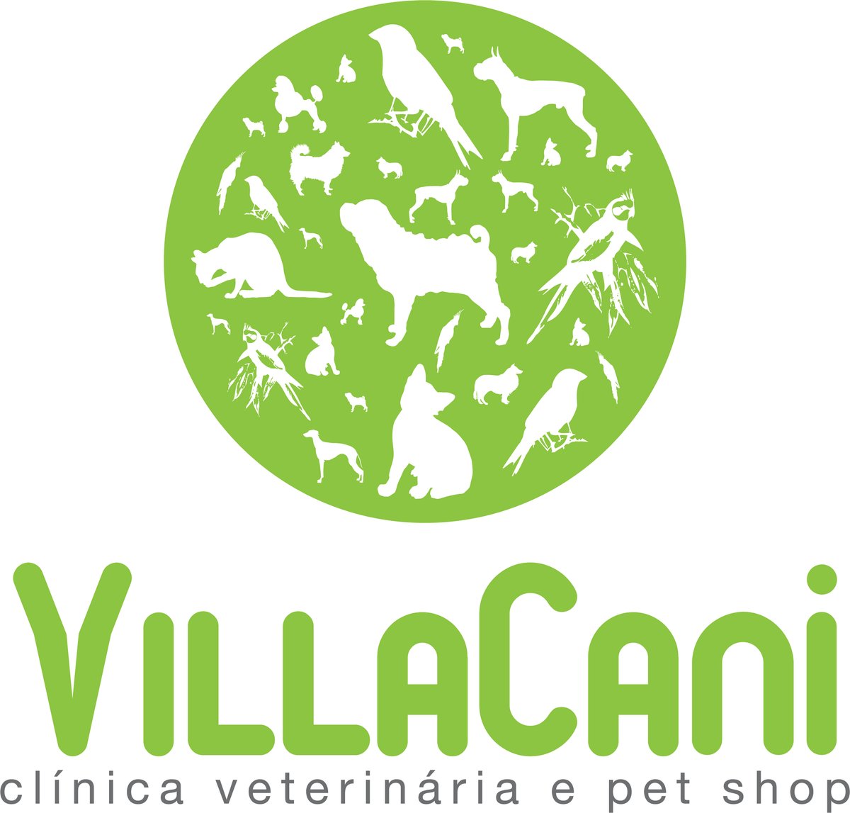 villacani clinica veterinaria e pet shop vector logo - Free Logo Download | Seekpik