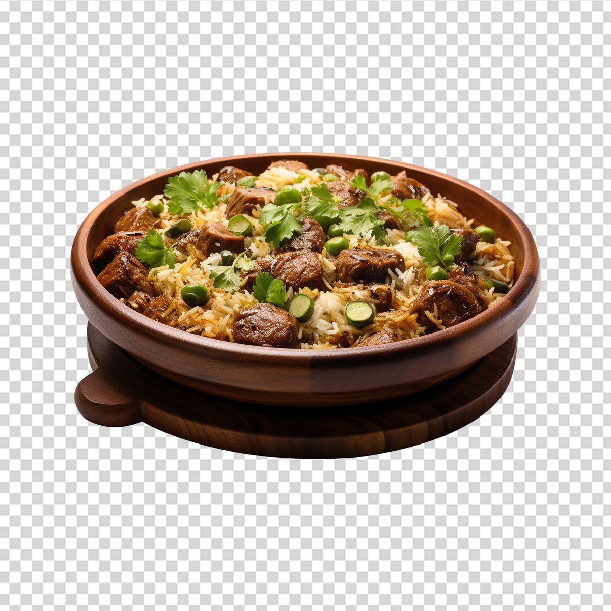 chicken biryani with steamed basmati rice png - Free Graphics - Design Download | Seekpik