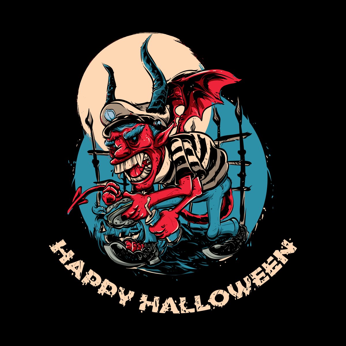 sailor satan wit bat wing - Free Graphics - Design Download | Seekpik