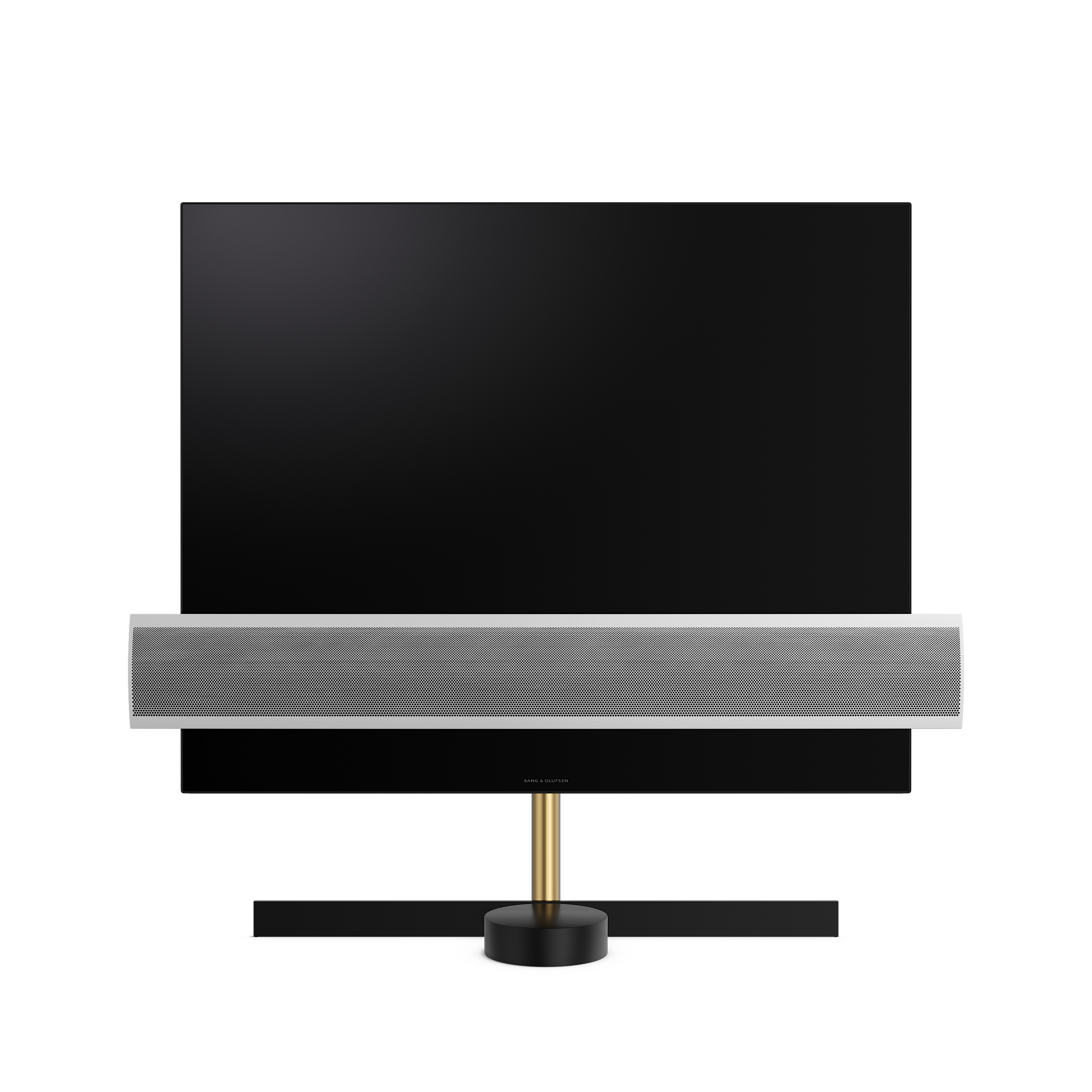 black flat screen centrally positioned the png