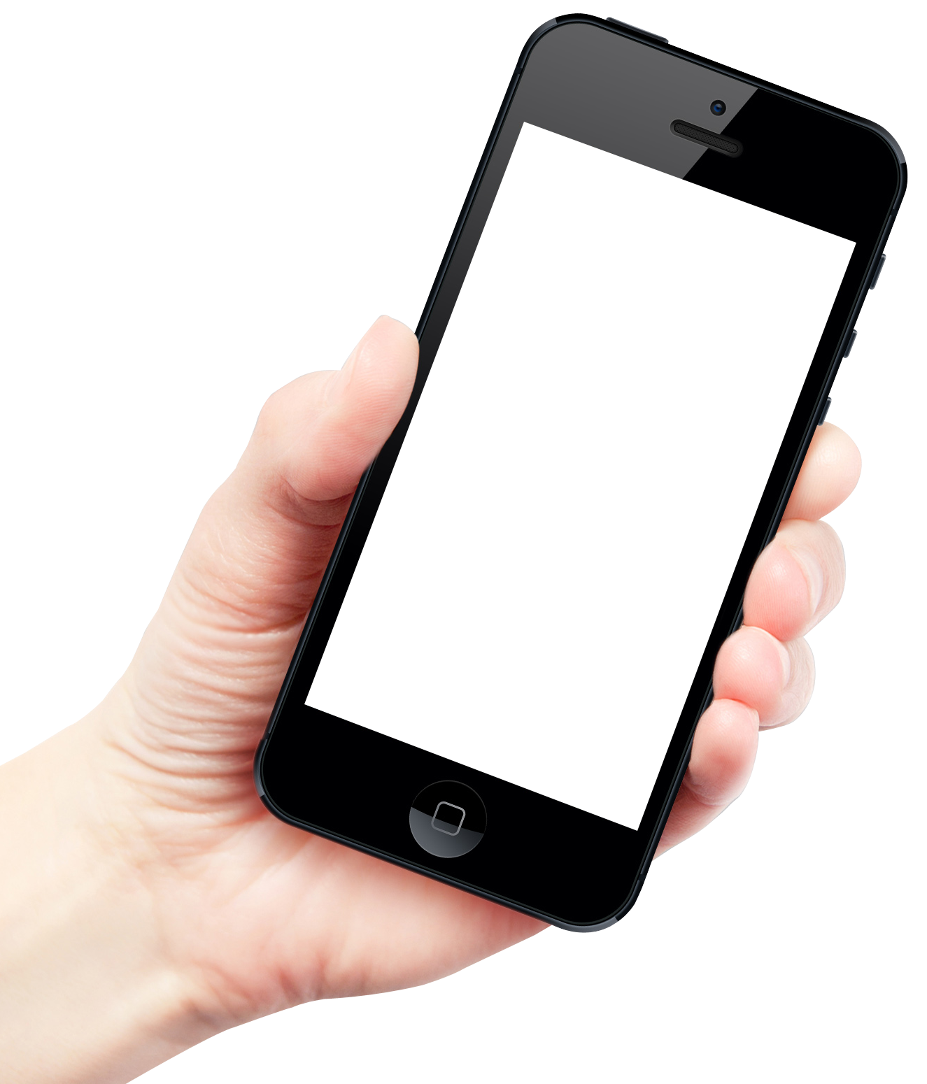 person left hand slightly curled holds png