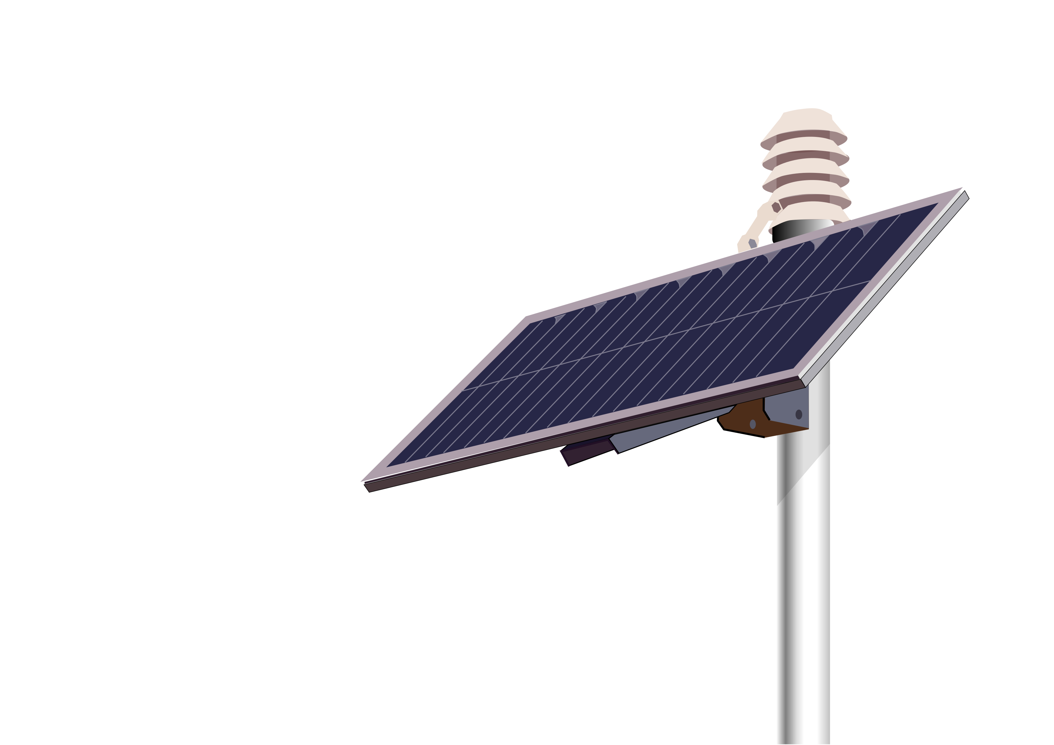 solar panel dark blue color securely png