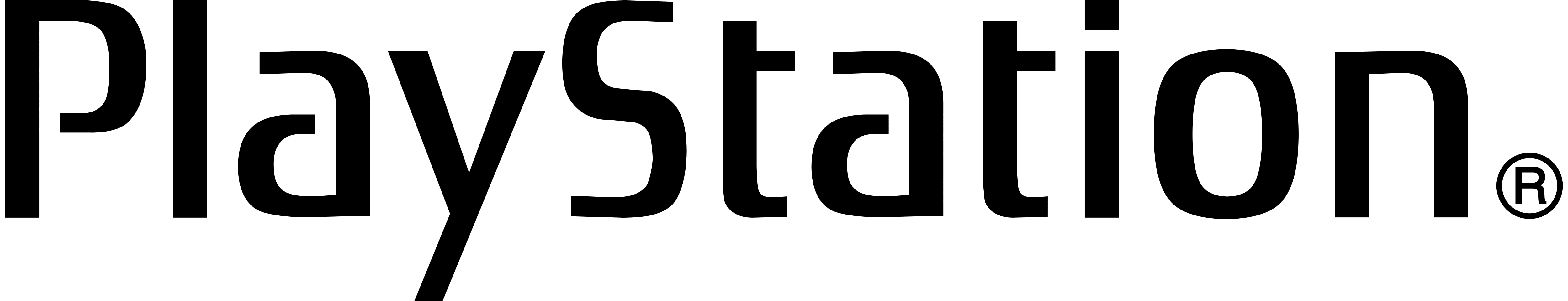 the playstation logo striking black text png