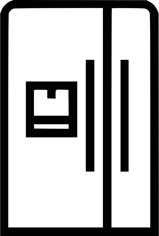 rectangular black and white icon depicting png