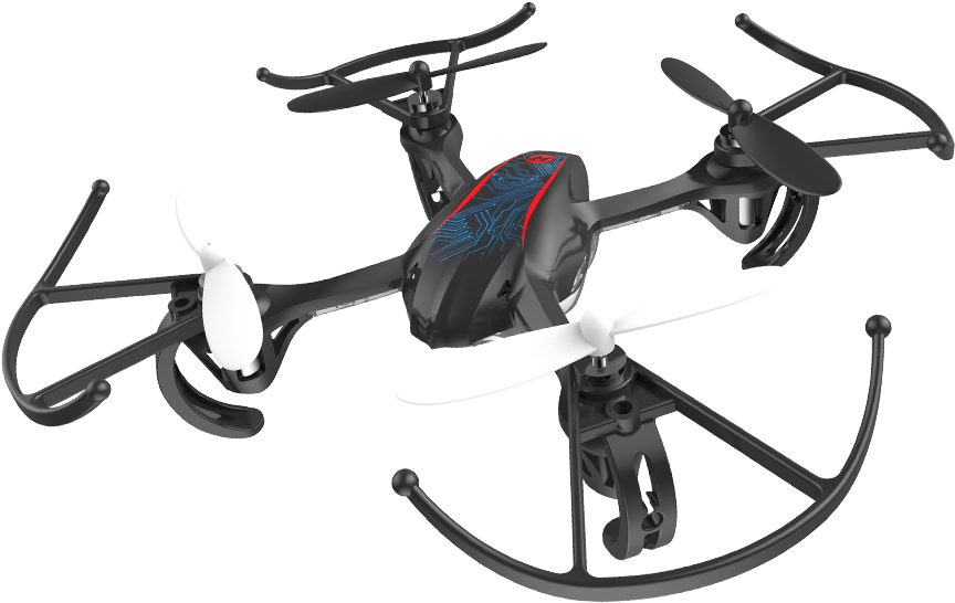 the center white background black drone png
