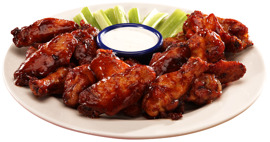 buffalo wings with blue cheese sauce