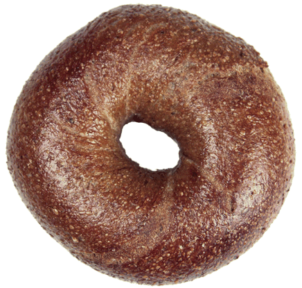 dark rye bagel