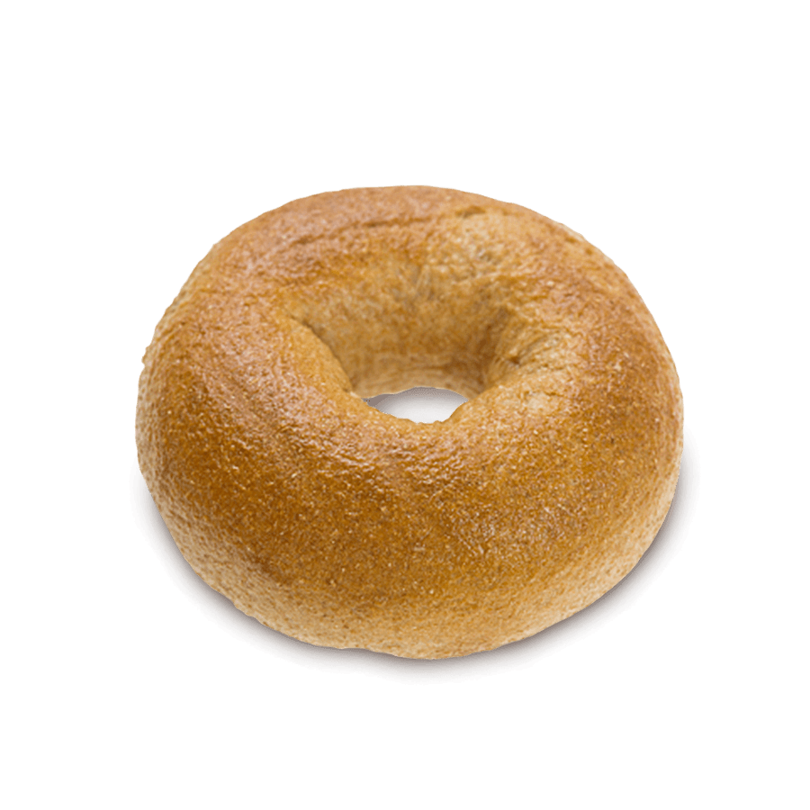 plain whole wheat bagel