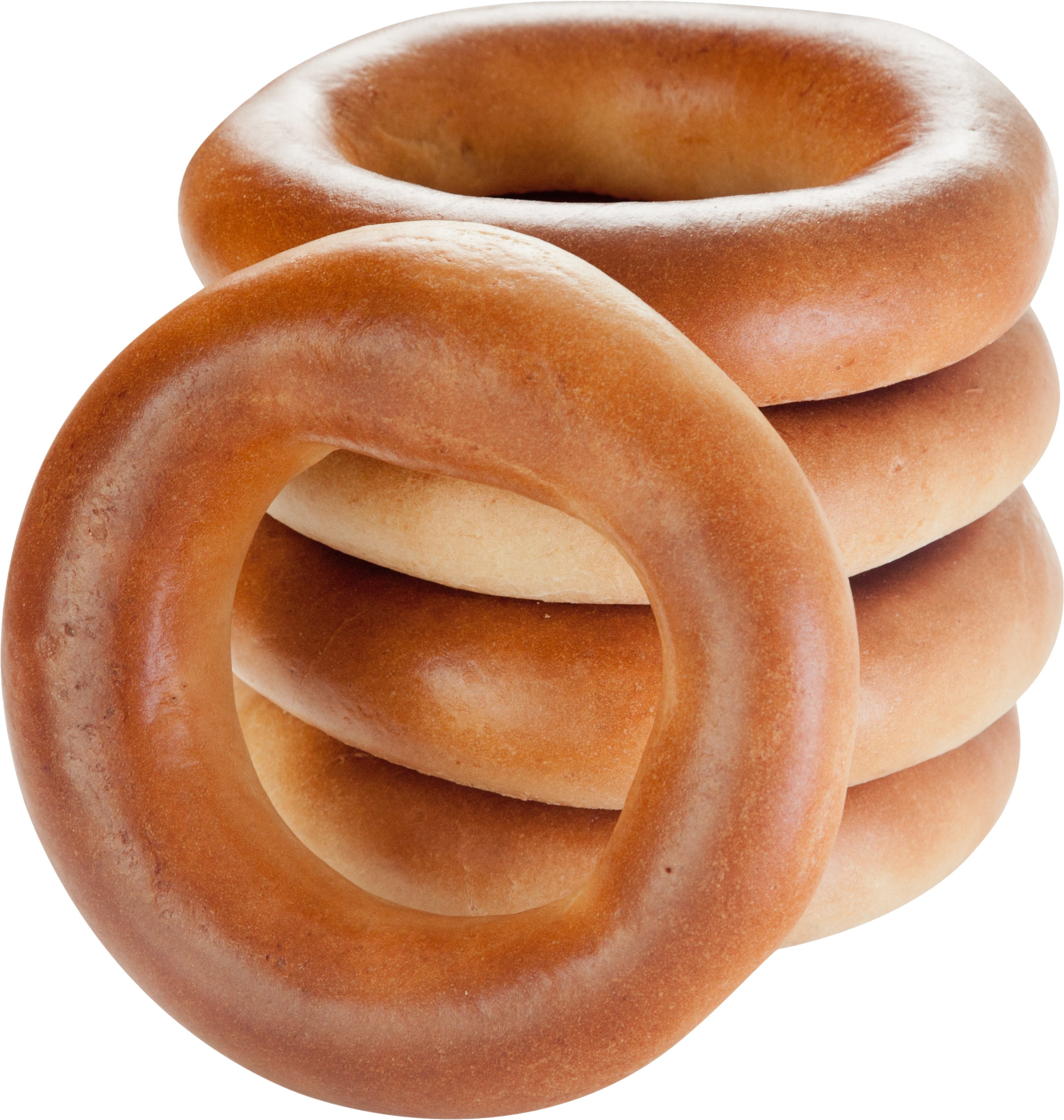 stacked bagel rings