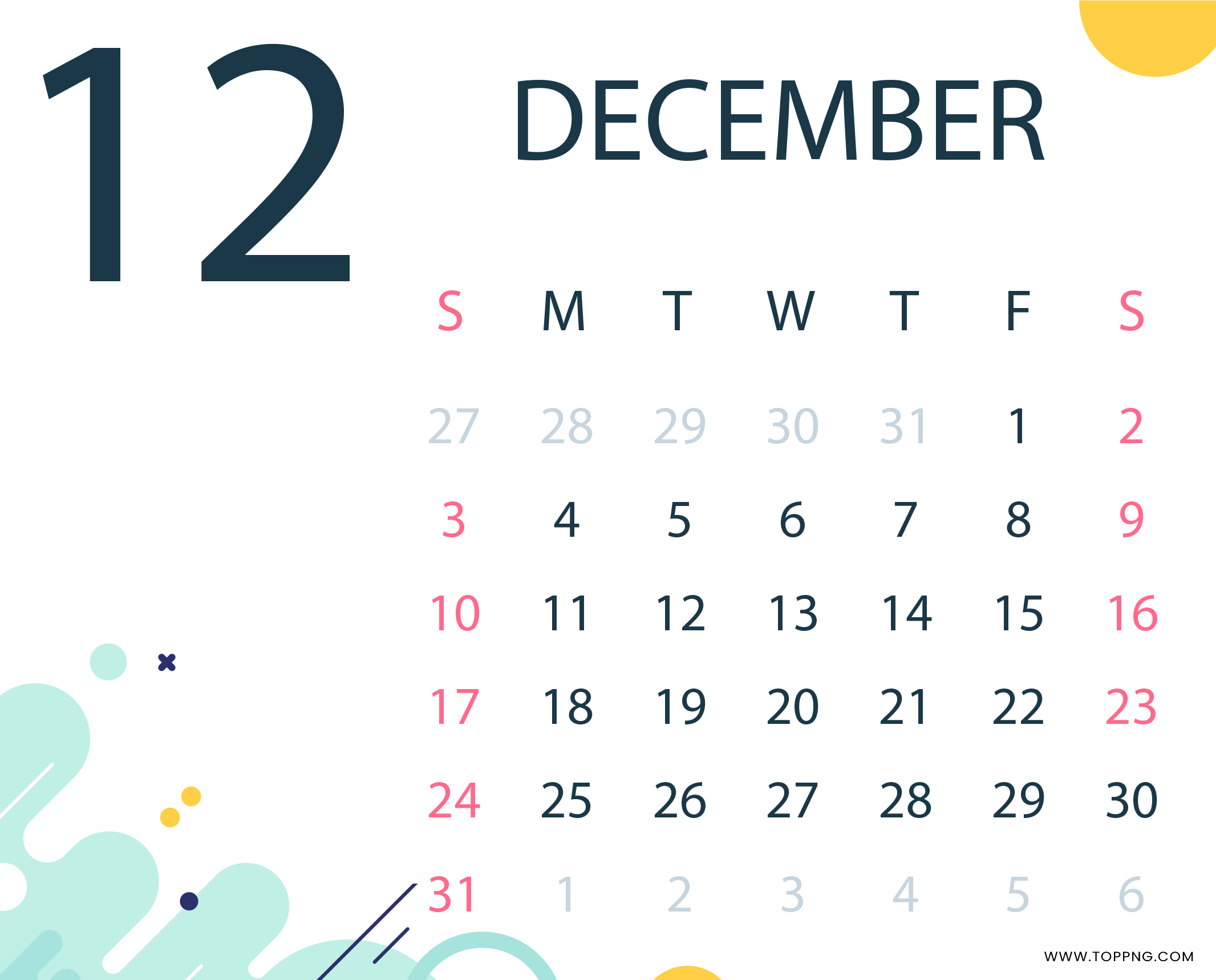 december 2023 calendar download png file 2132x1718
