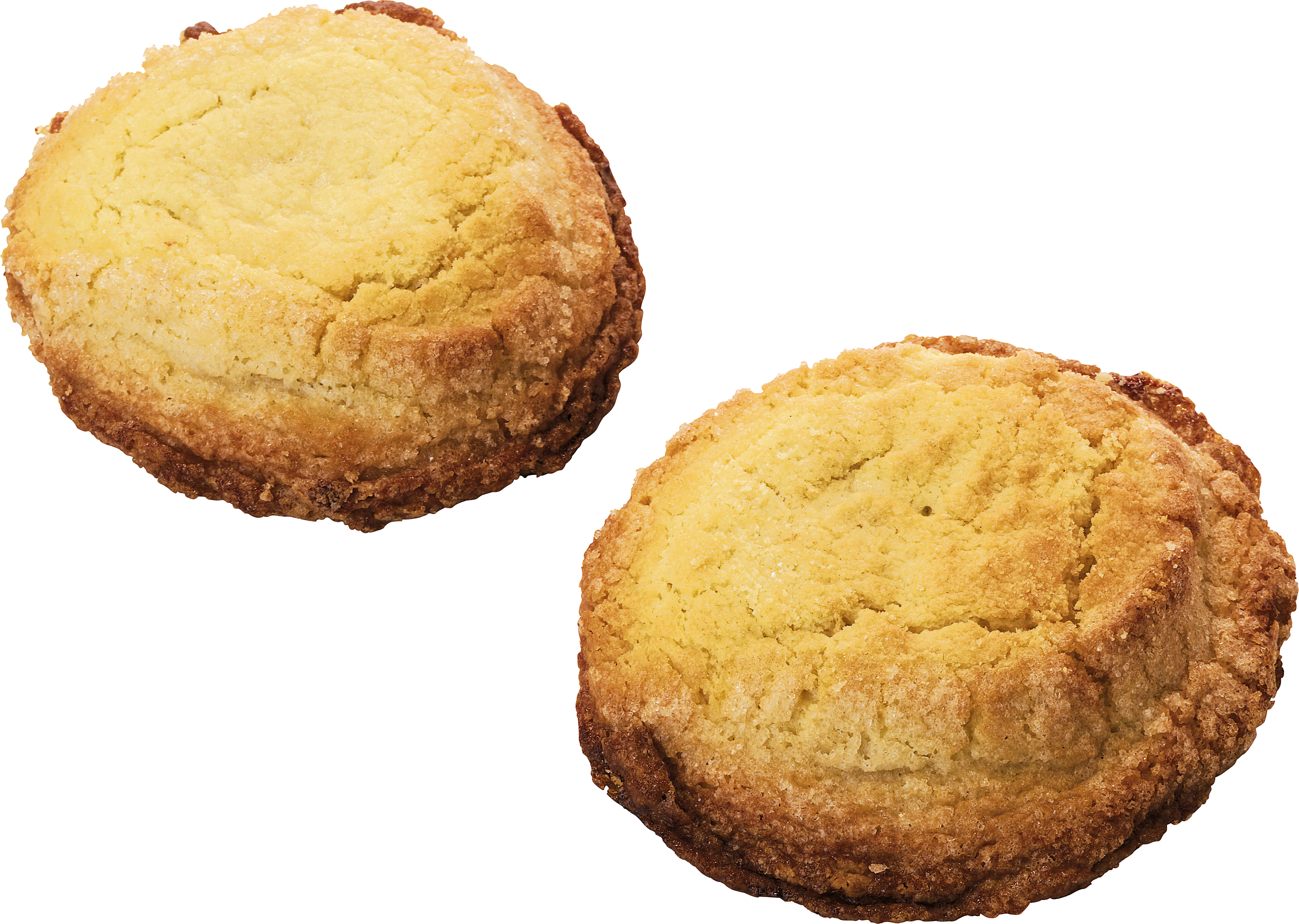 golden sugar coated cookies 3465x2465