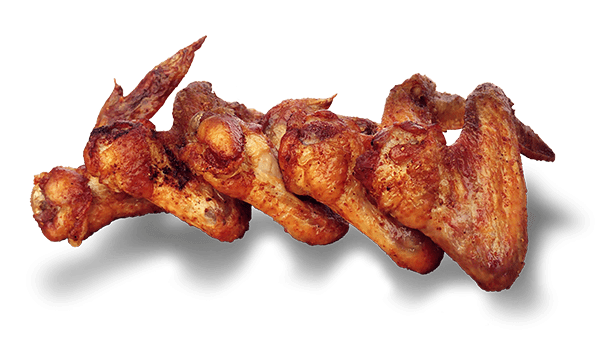 grilled chicken wings with glaze 606x347