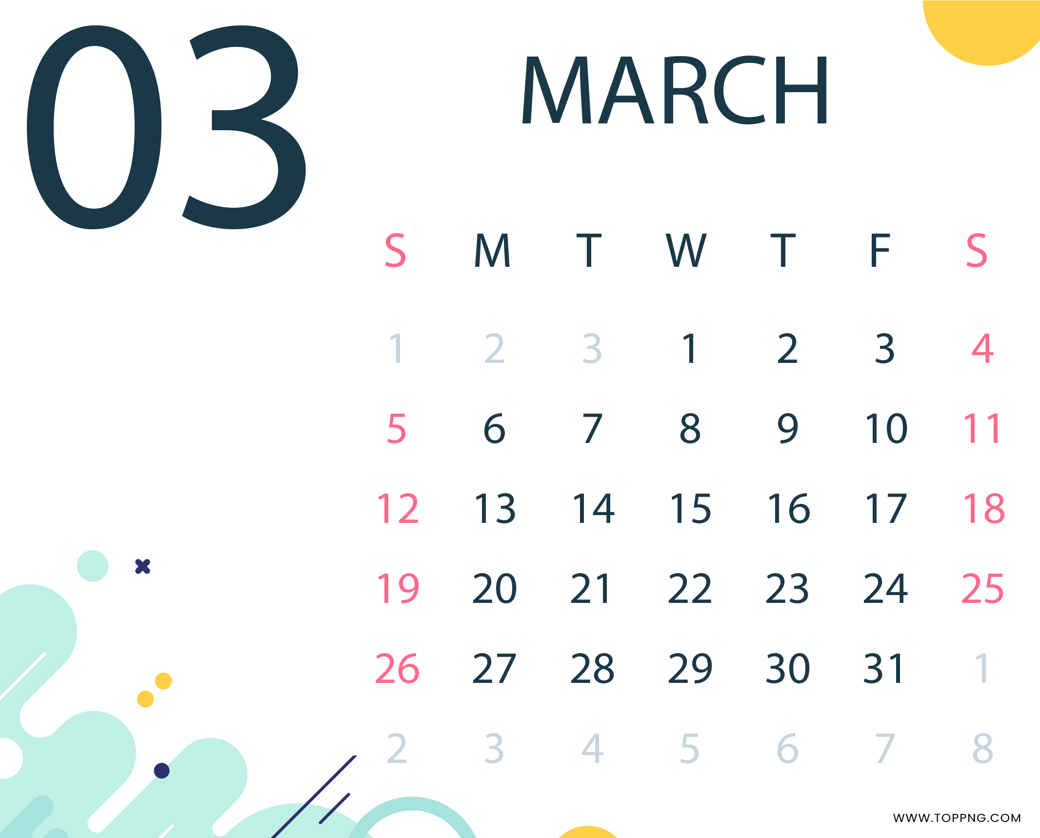 march mar 2023 calendar transparent png 2132x1718