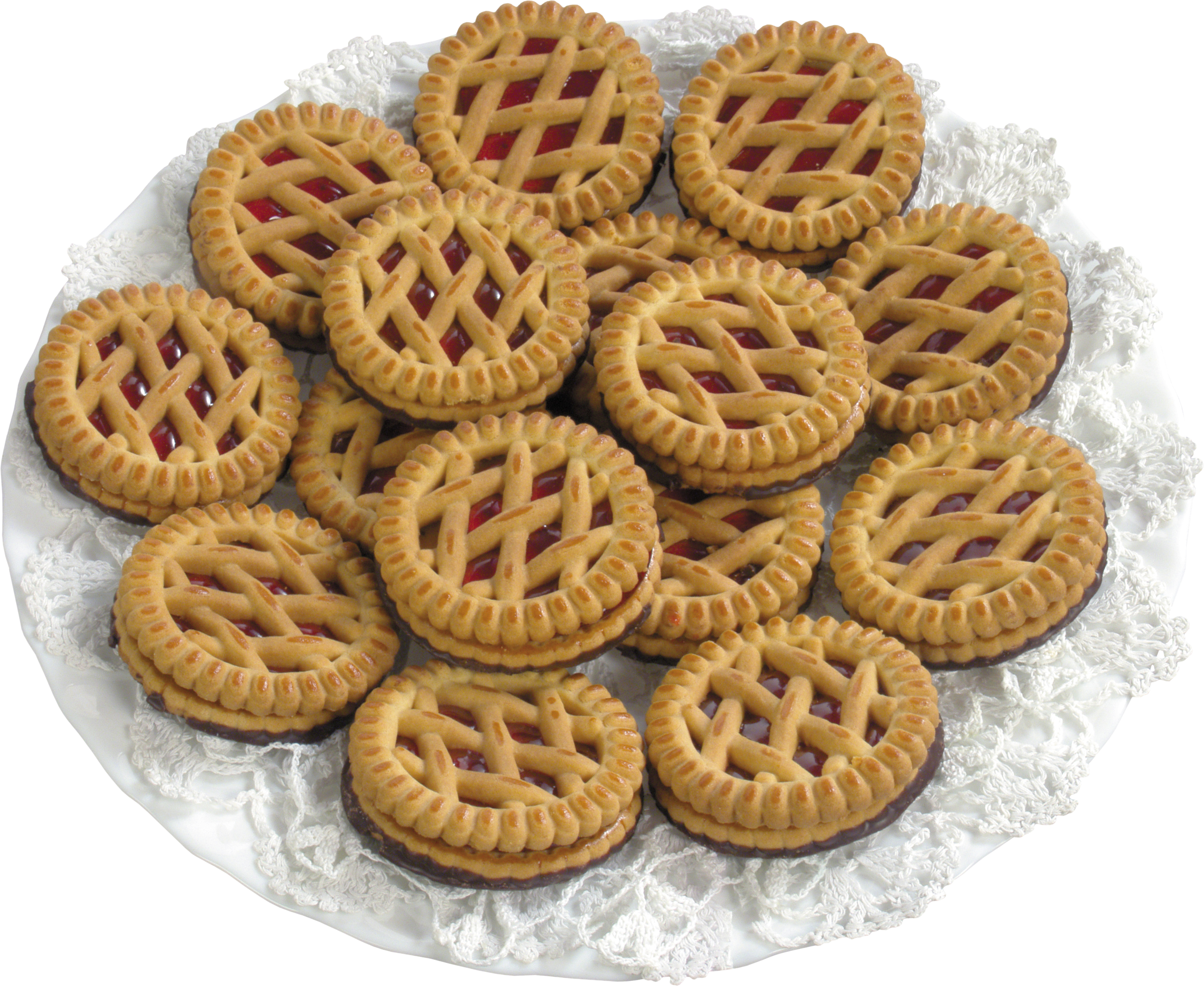 mini round chocolate biscuits 2574x2107