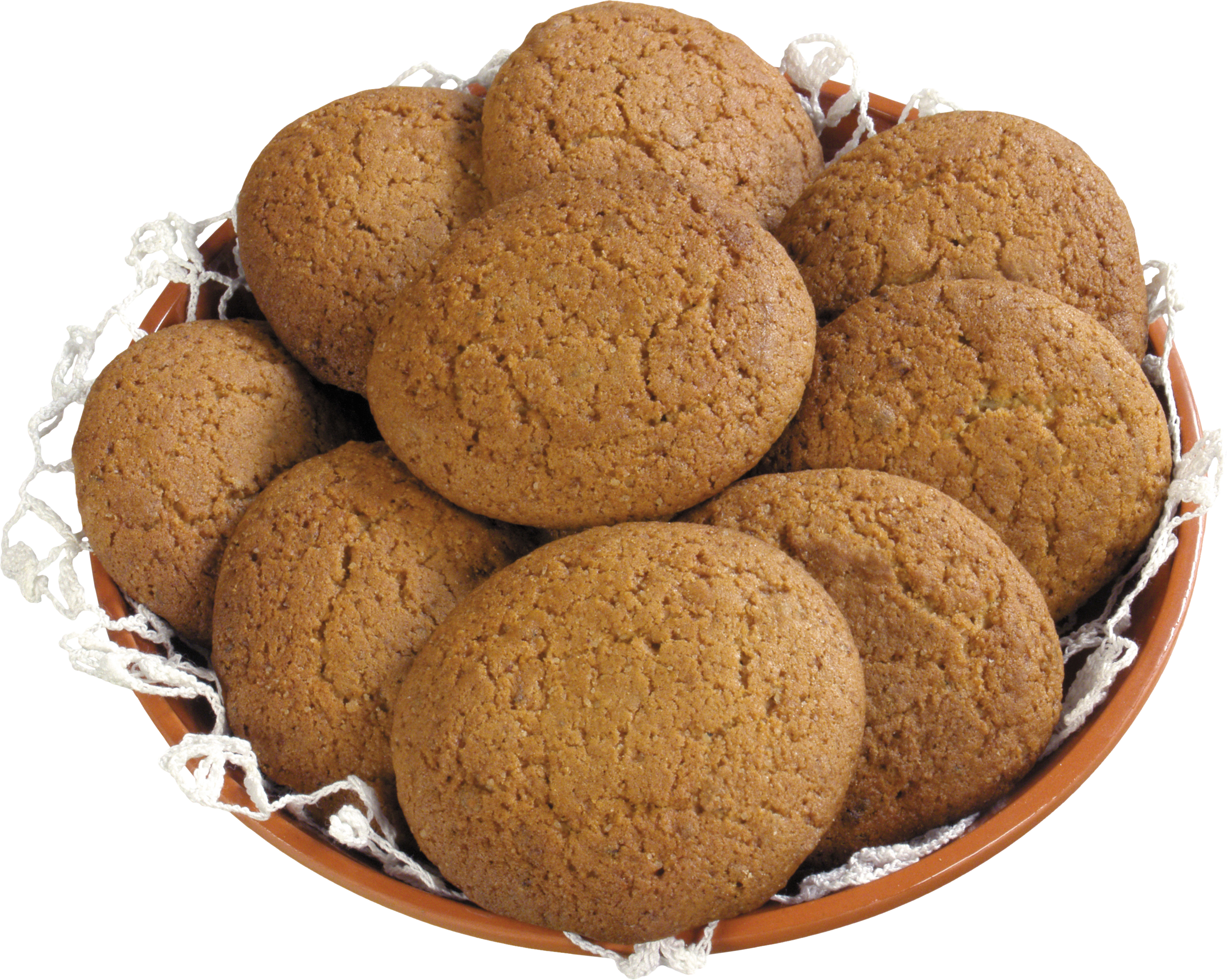 molasses cookies in a basket 2670x2133