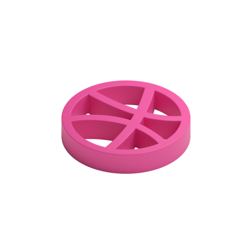 Dribbble Hollow L Shadowless