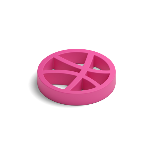 Dribbble Hollow L