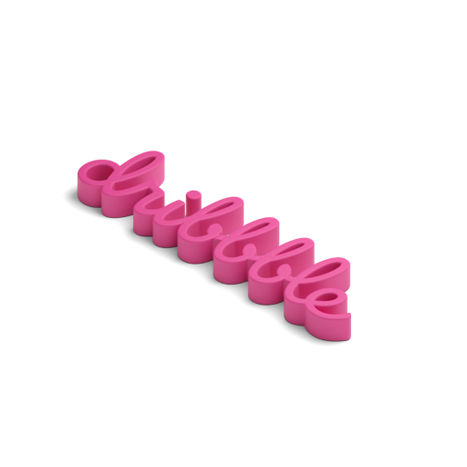 Dribbble Text L