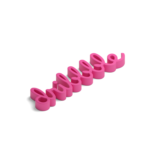 Dribbble Text R