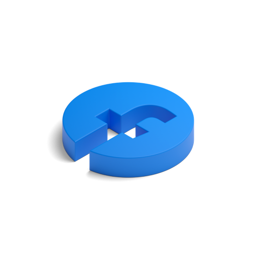 Facebook Circle Hollow L