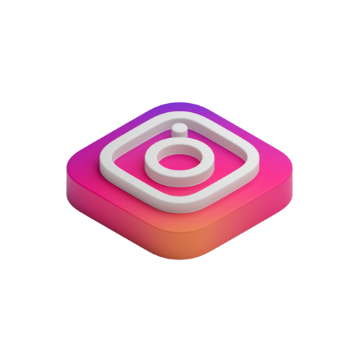 Instagram Box Filled R Shadowless