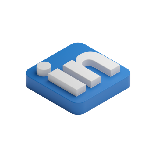 Linkedin Filled R Shadowless