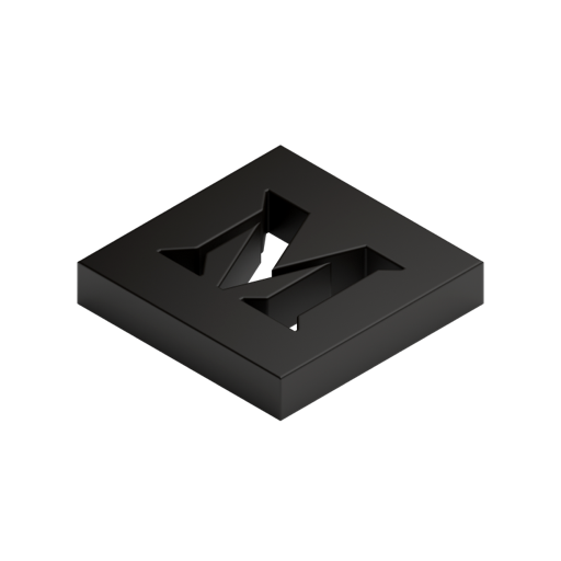 Medium Classic Hollow L Shadowless