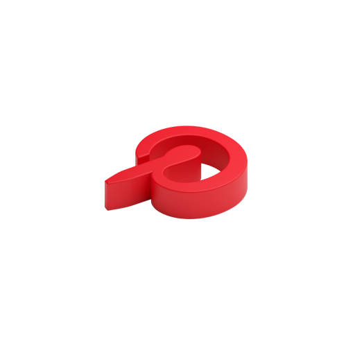 Pinterest Logo Mark L Shadowless