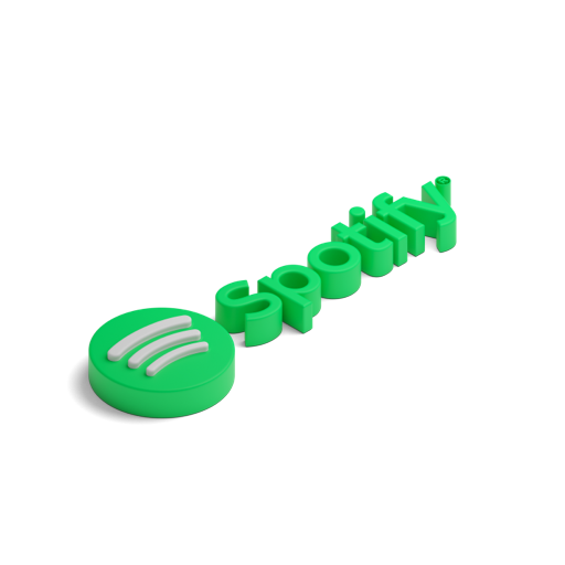 Spotify Text Filled R