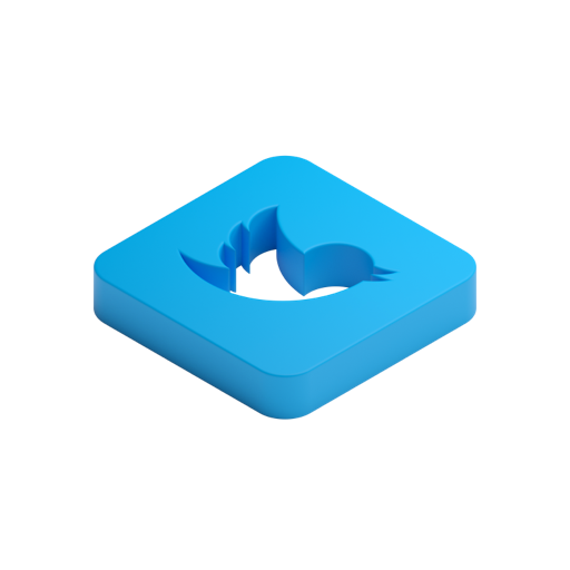 Twitter Box Hollow L Shadowless