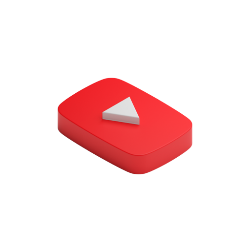 YouTube Mark Filled L Shadowless