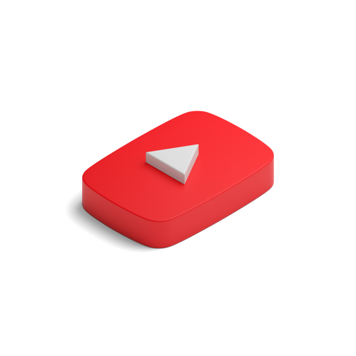 YouTube Mark Filled R