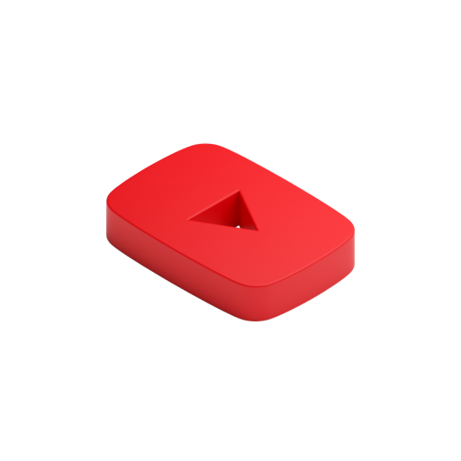 YouTube Mark Hollow L Shadowless