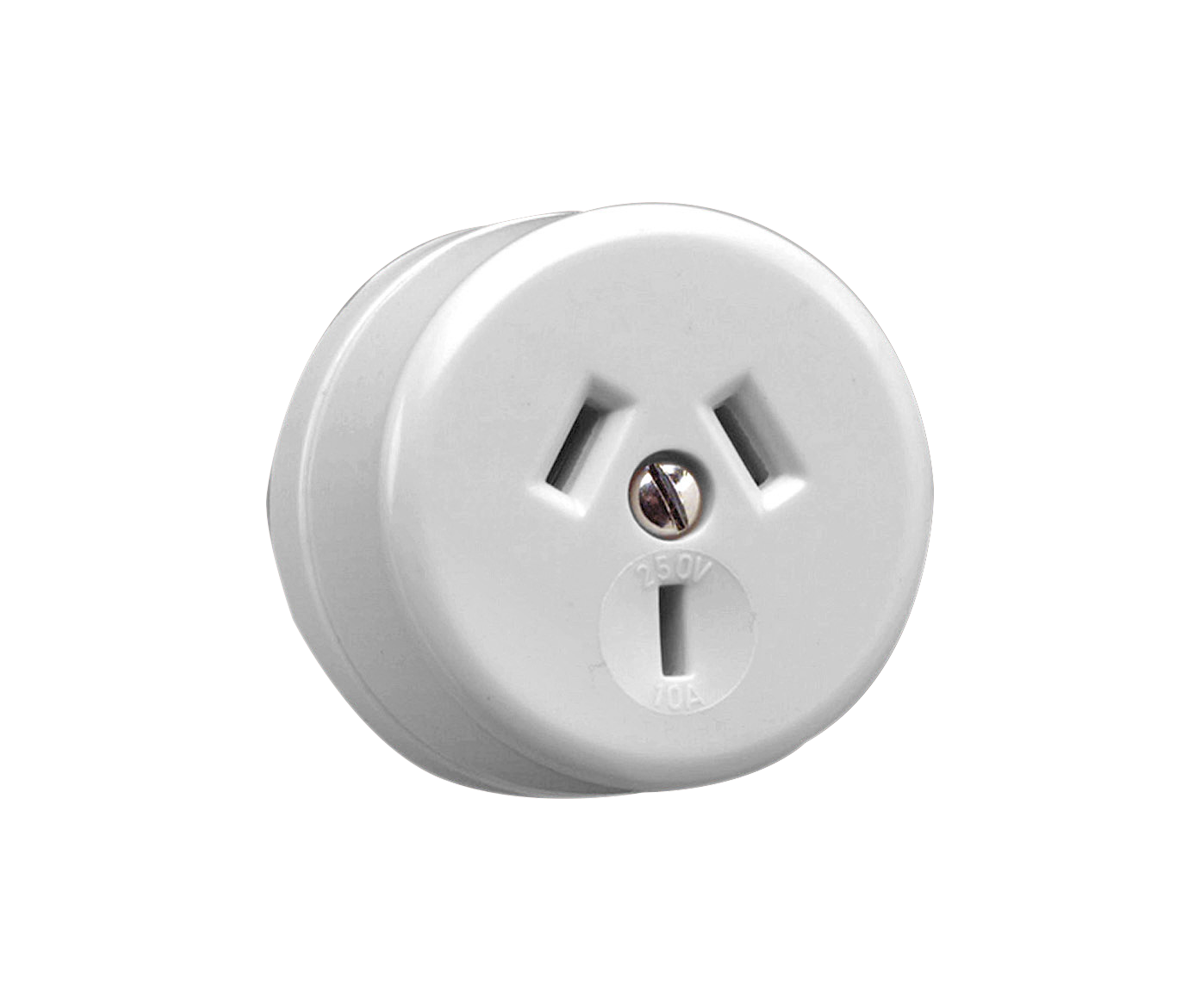 pristine white electrical outlet captured close-up png