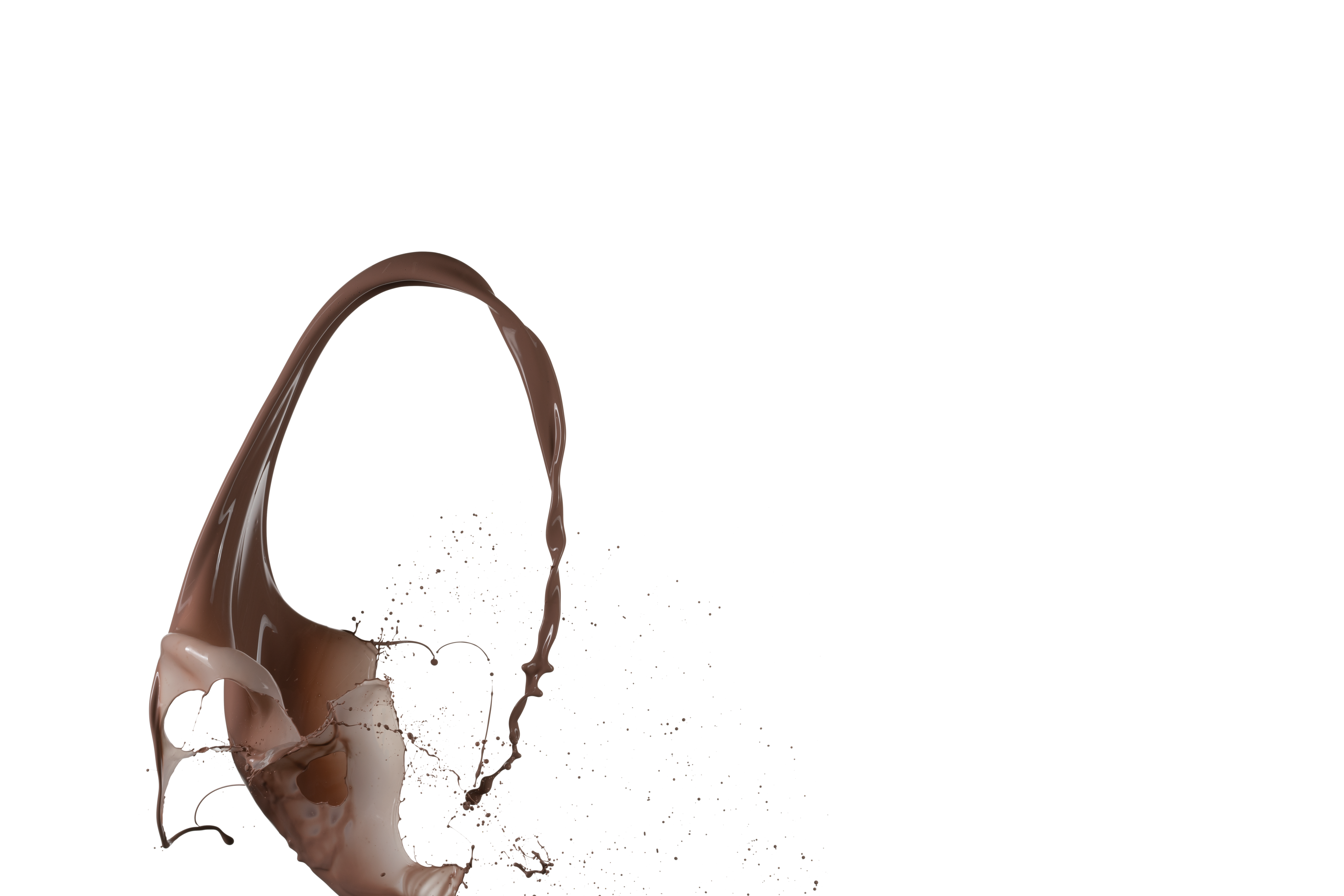 Chocolate splashes 33 png