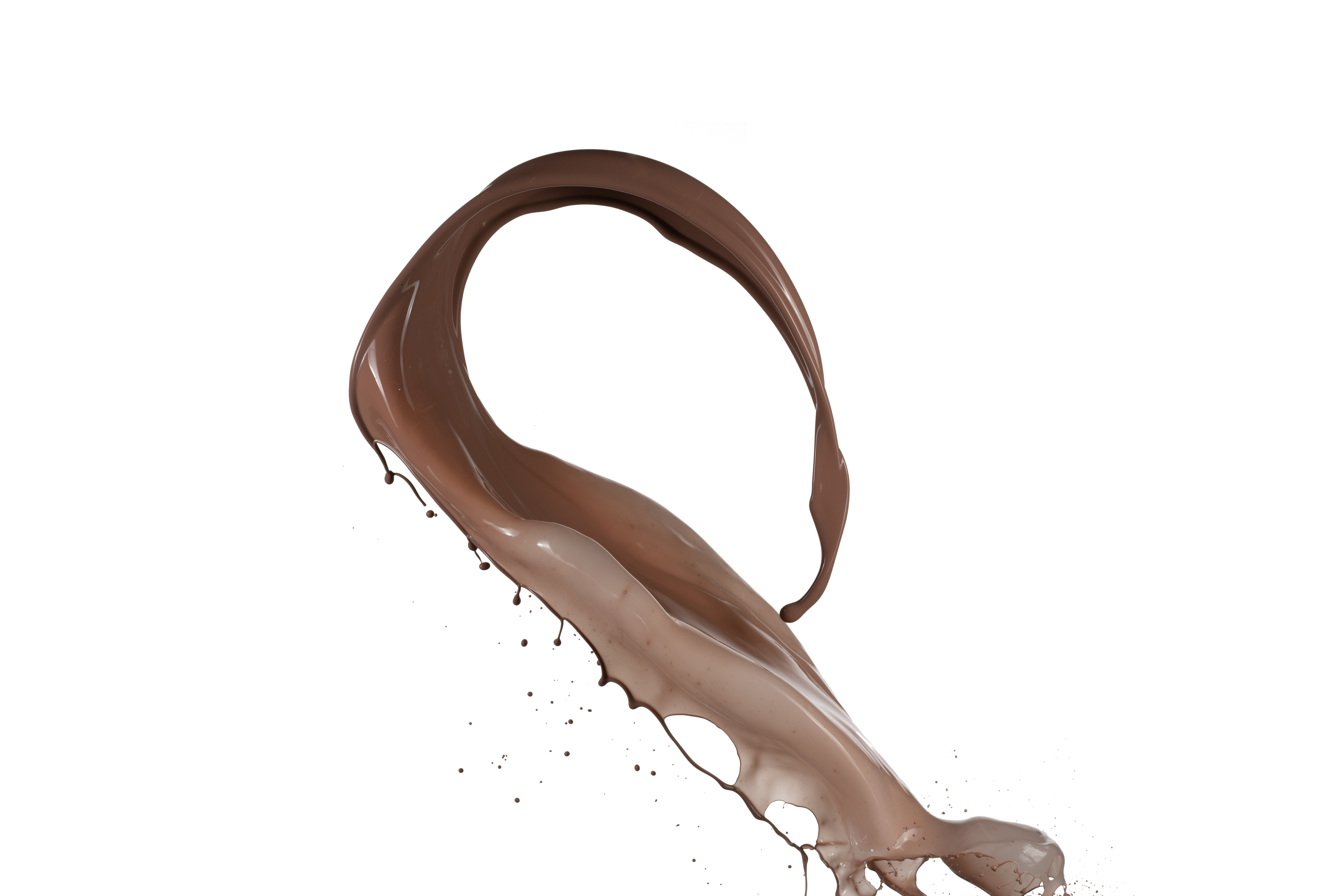 Chocolate splashes 37 png