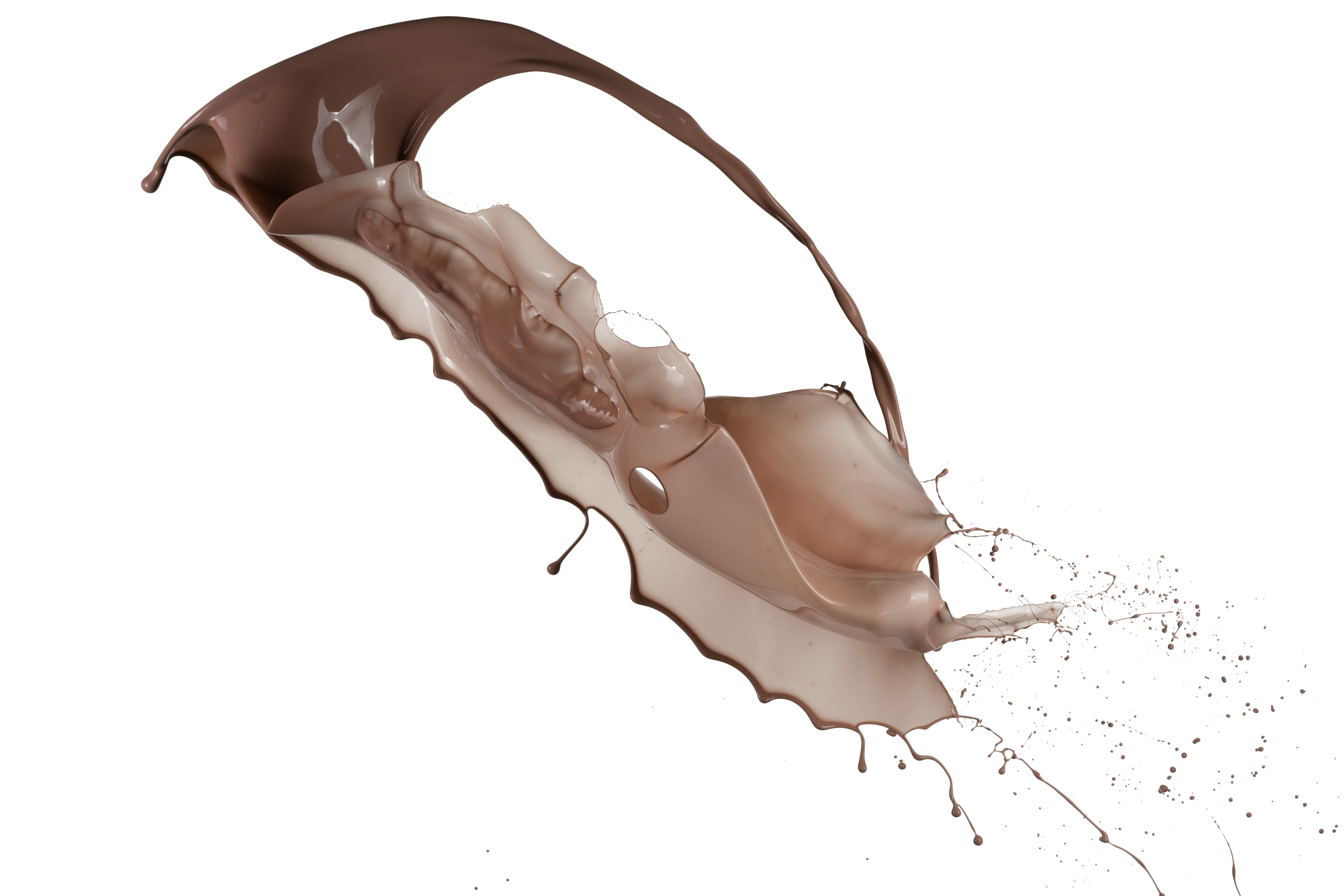 Chocolate splashes 66 png