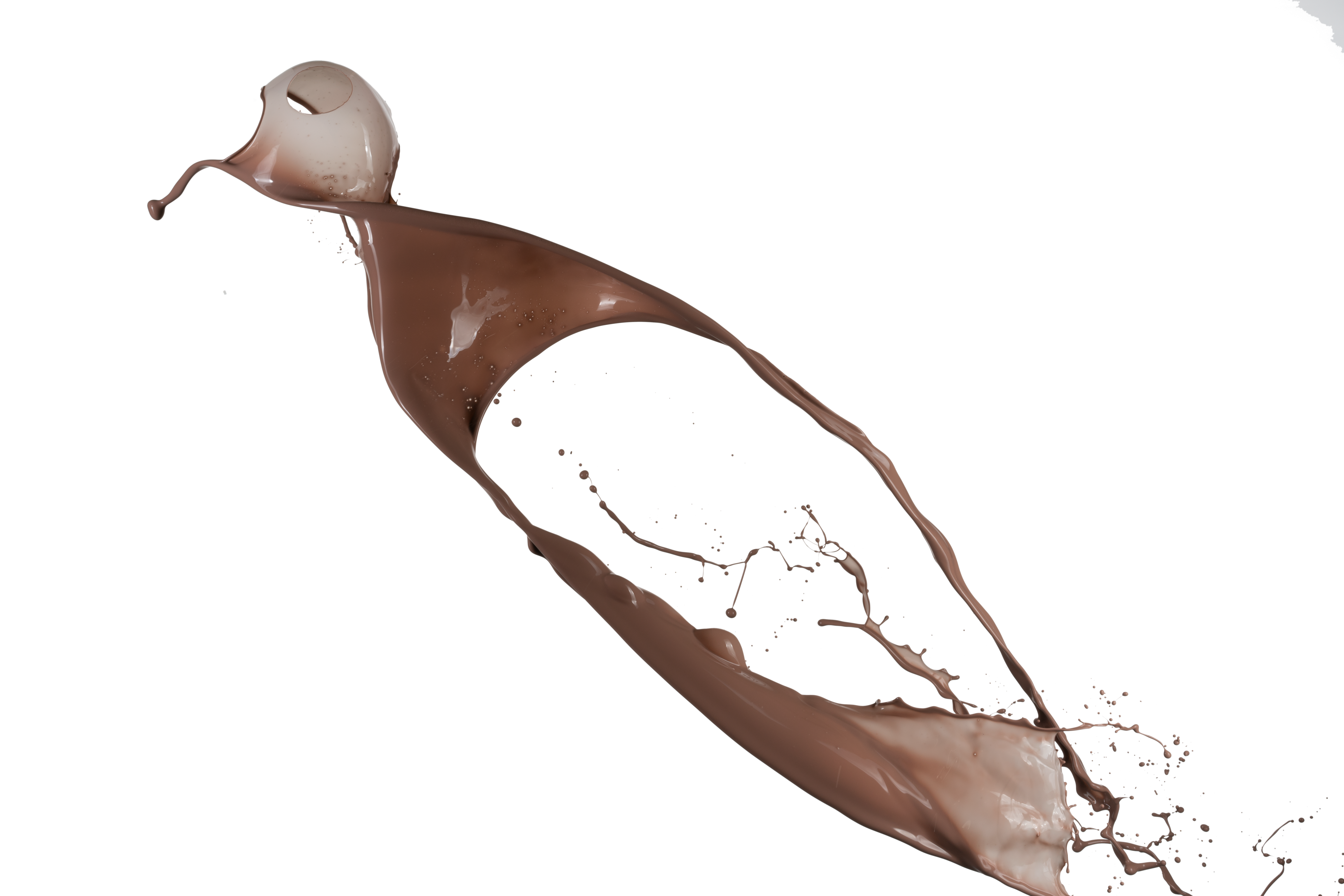 Chocolate splashes 68 png