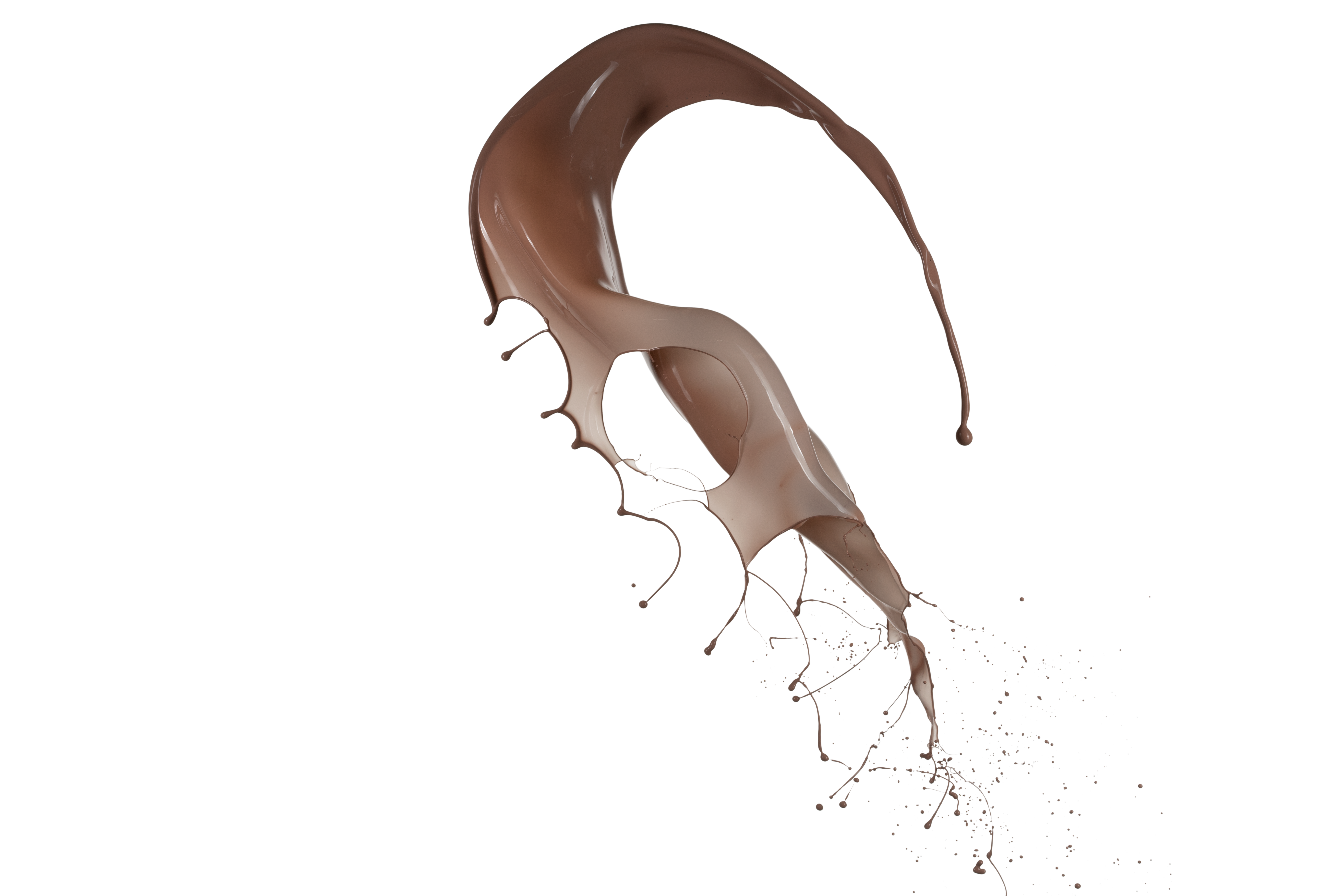 Chocolate splashes 83 png