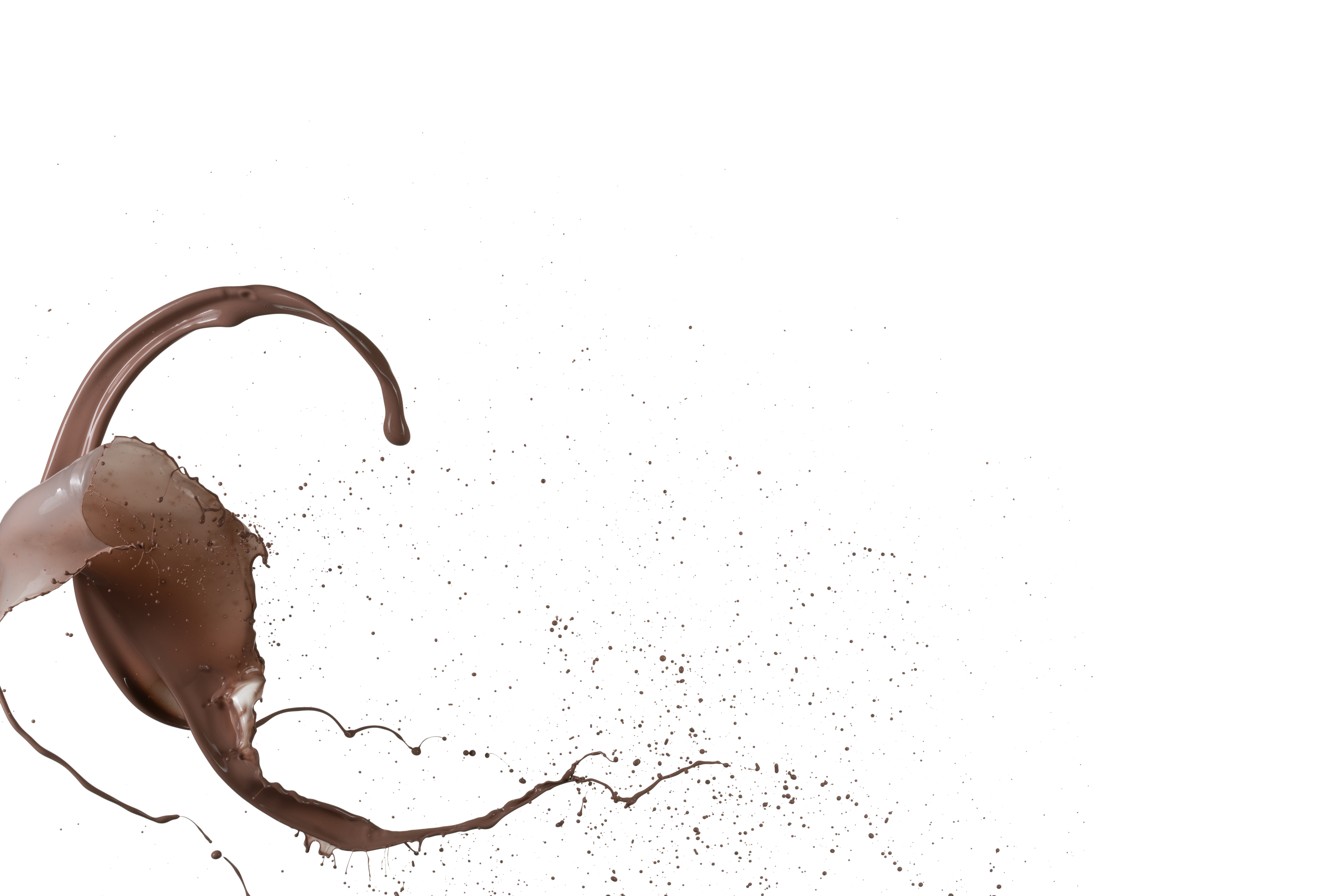 Chocolate splashes 105 png