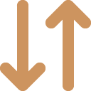 arrow down arrow up 2x