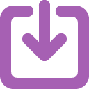 arrow down to square 2x