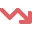 arrow trend down