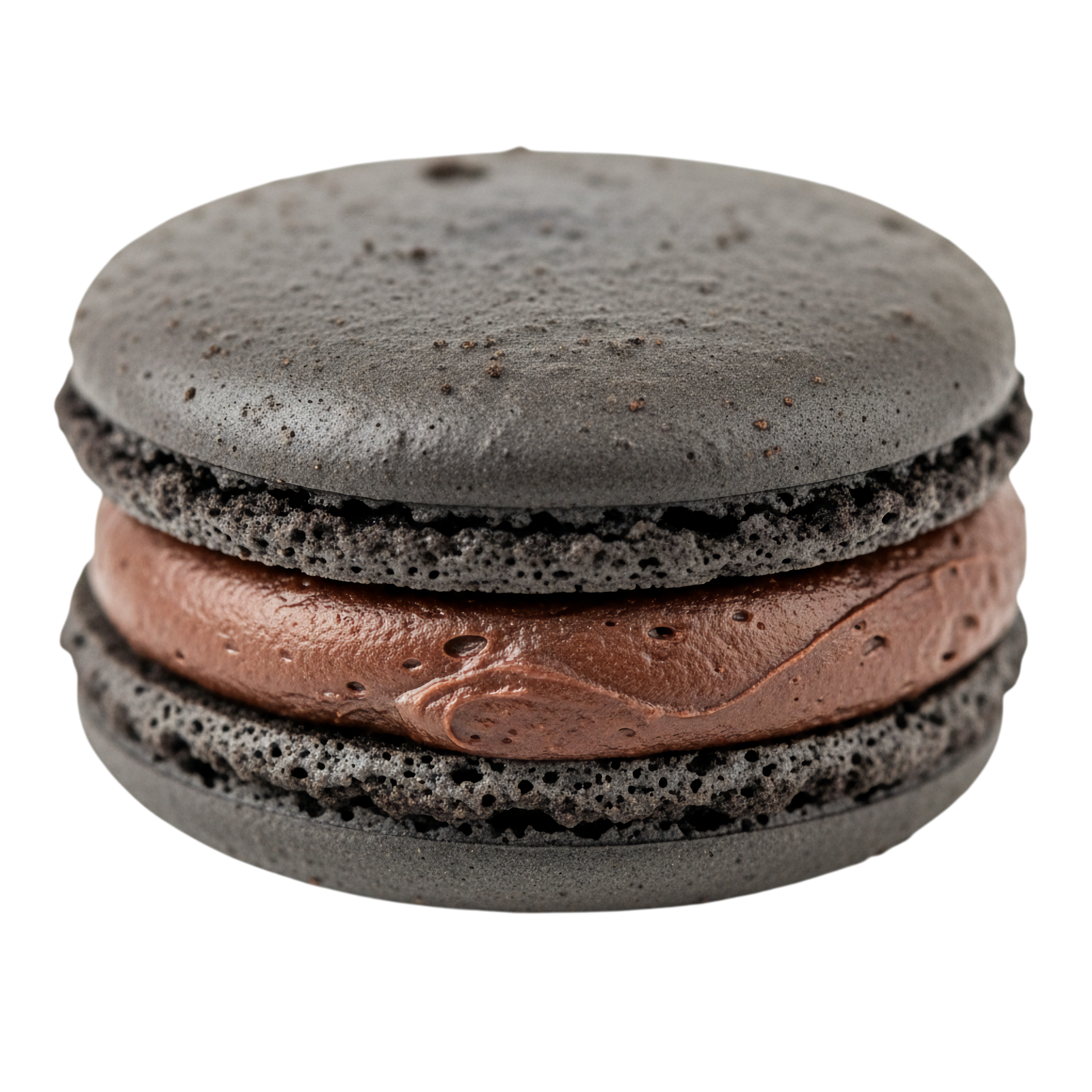 oreo macaron filled with rich chocolate cream