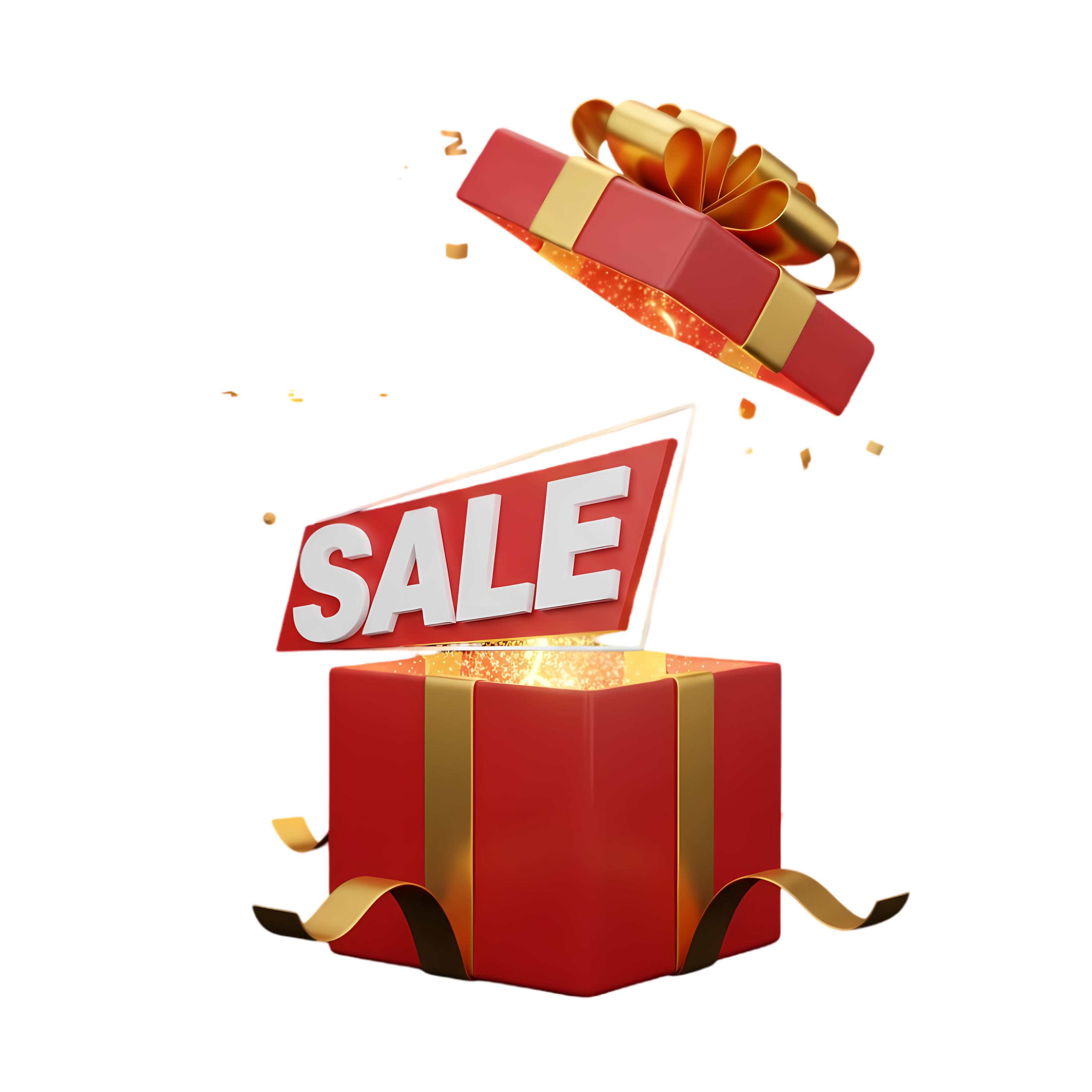 holiday present sale icon