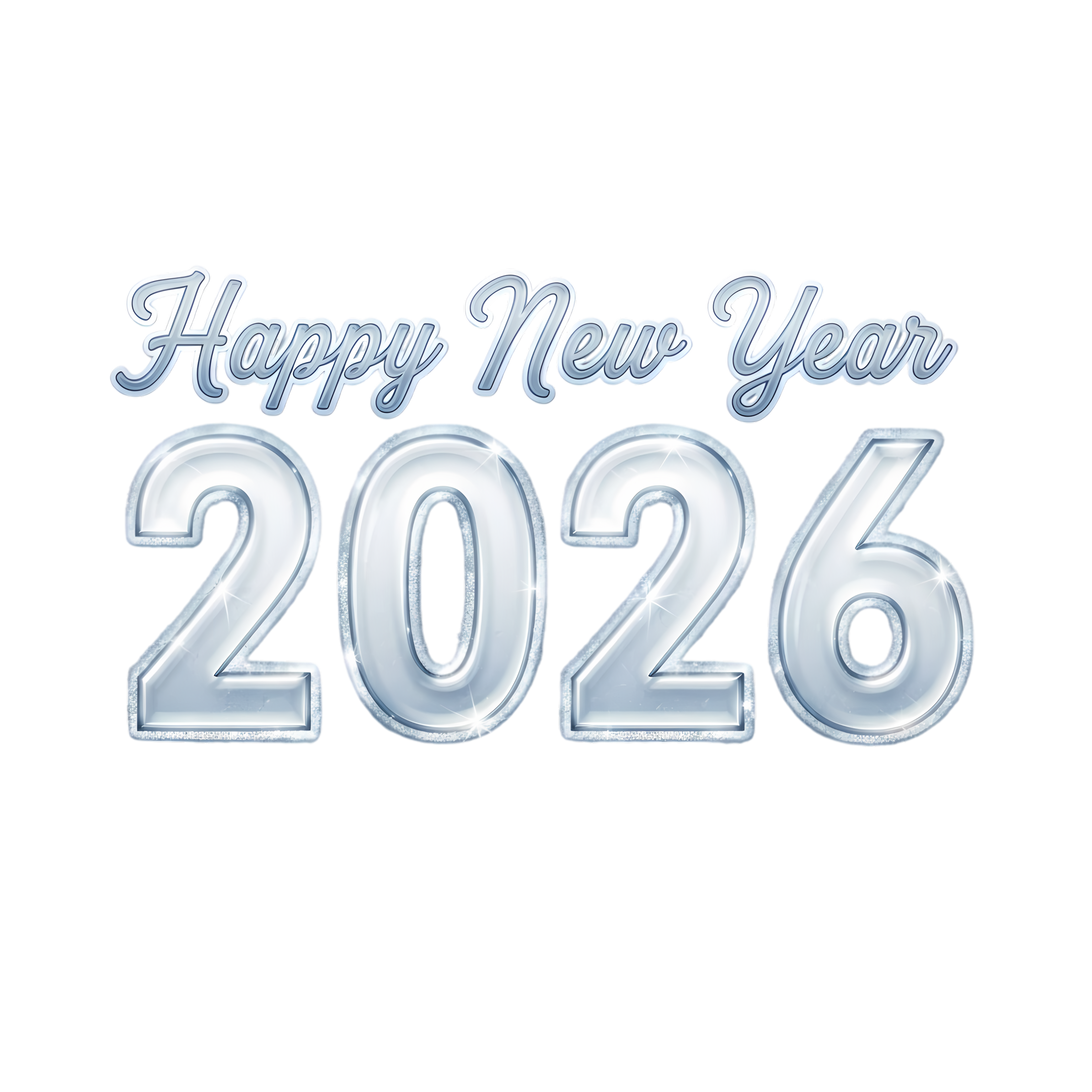 premium winter 2026 happy new year design