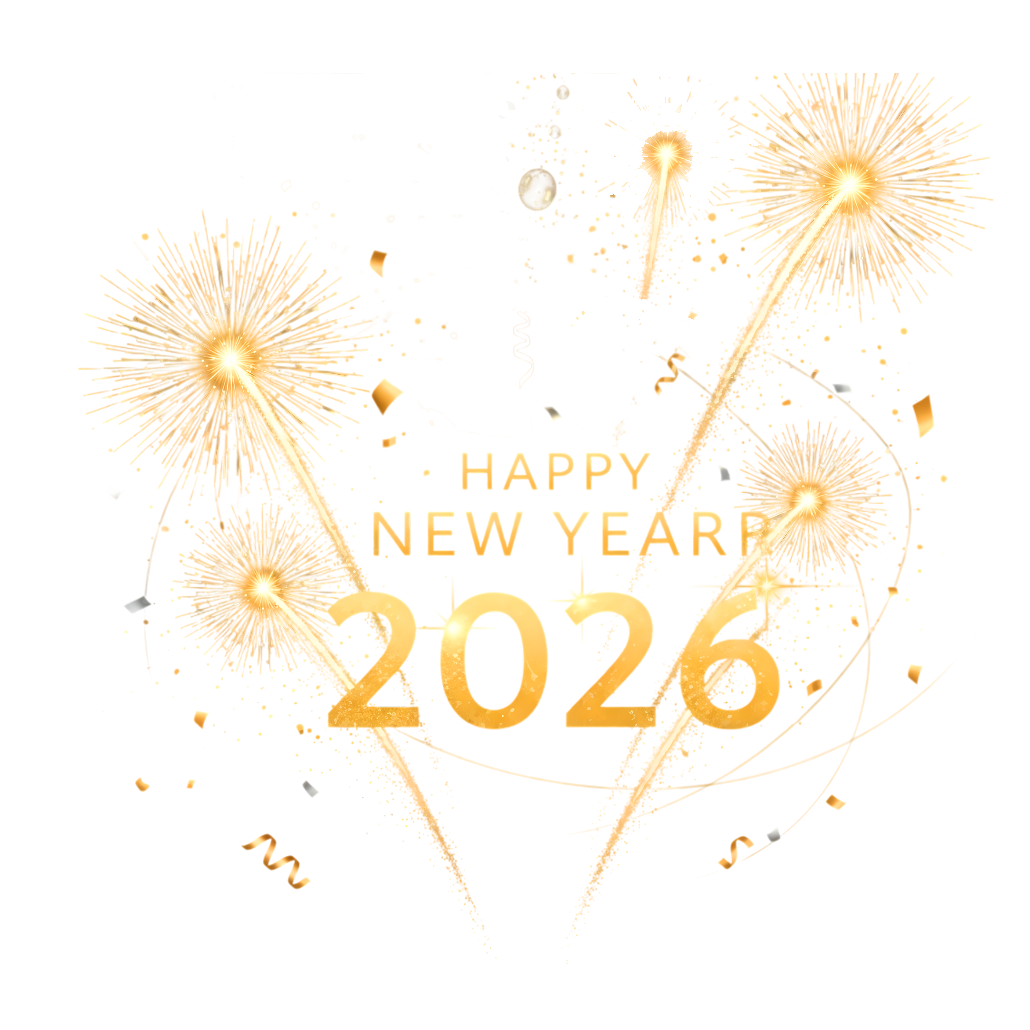 stylish happy new year 2026 celebration