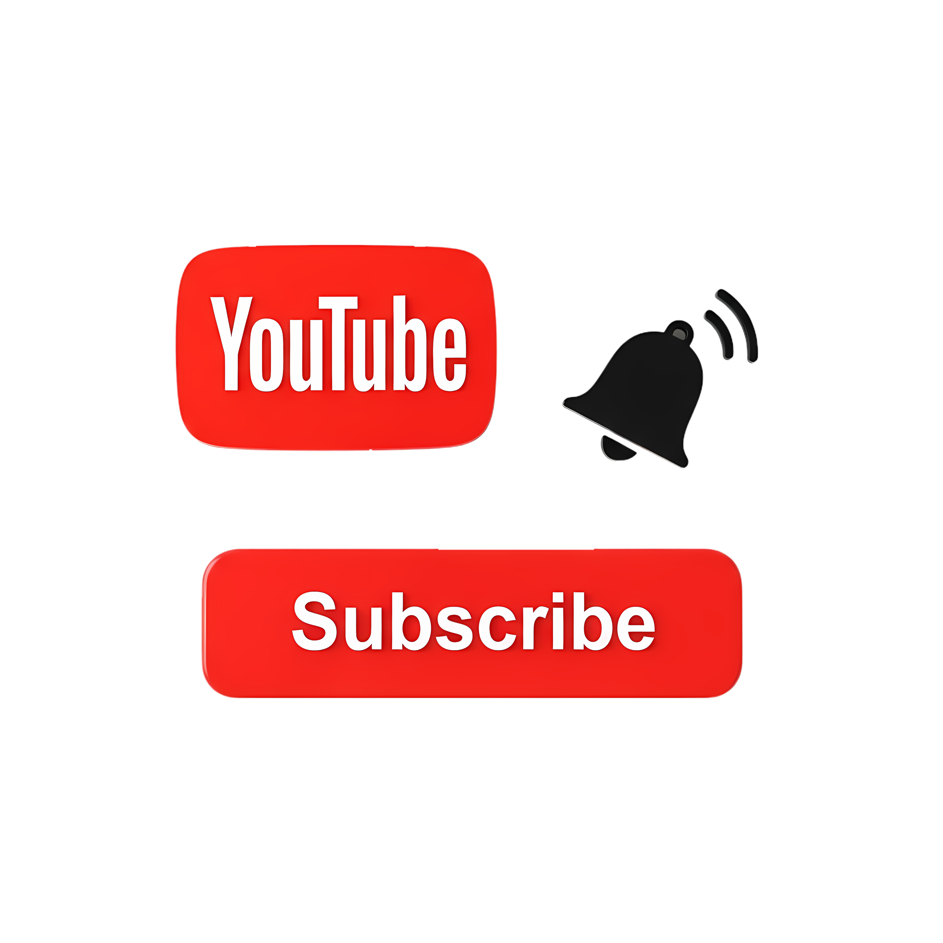 hd youtube subscribe logo and bell